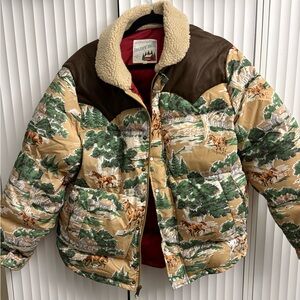 Dairy Boy Western Puffer Jacket